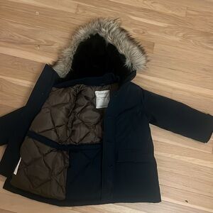 Jcrew crewcuts parka winter jacket size 3